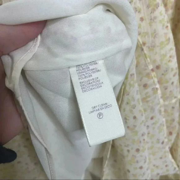 Rebecca Minkoff Off White Multi Pebble Tassel-neck Floral Dress Size Large - Picture 6 of 11